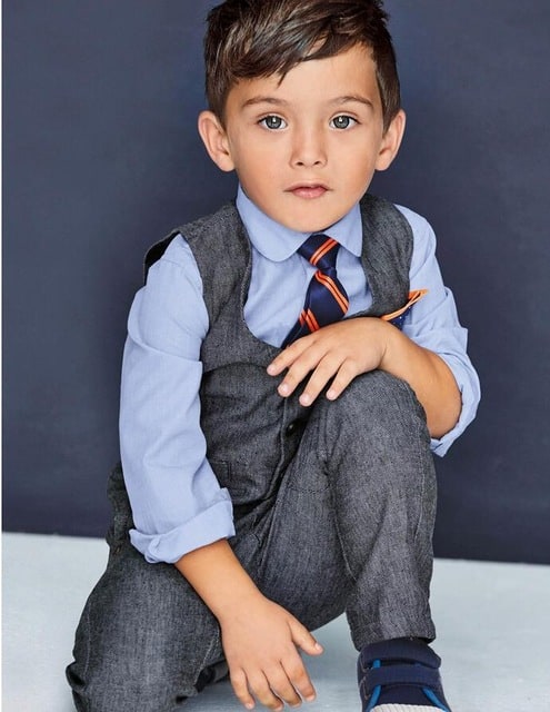 roupa social infantil com gravata
