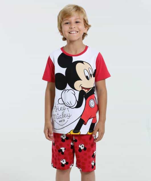 Pijama Disney Infantil para menino mickey