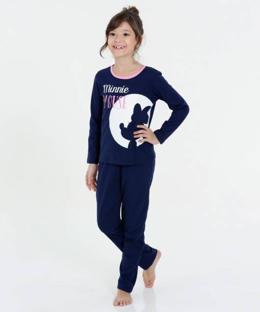 Pijama Disney Infantil do mickey para meninas