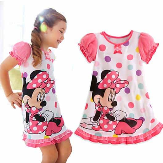 Pijama Disney Infantil da Minnie