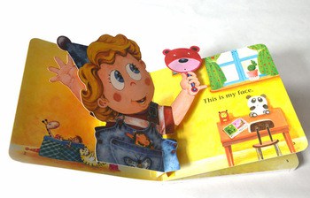 Livro infantil 3D em inglês