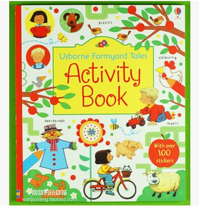 Livro infantil em Inglês Livro de Atividades