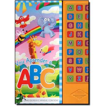 Livro infantil com som Vou Aprender o ABC