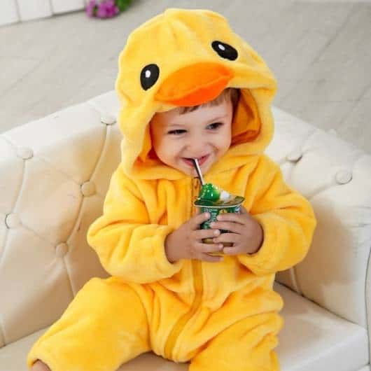 pijama de animais baby
