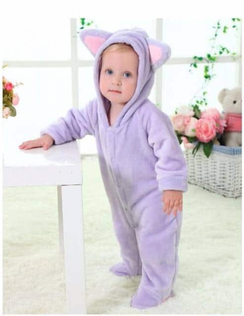 pijamas para bebês femininos e masculinos