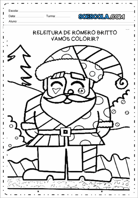 Atividades de Natal para colorir