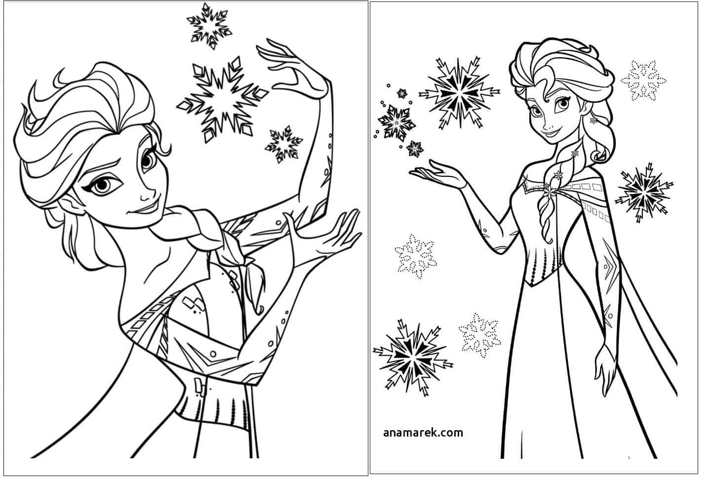 desenhos gráts Elsa