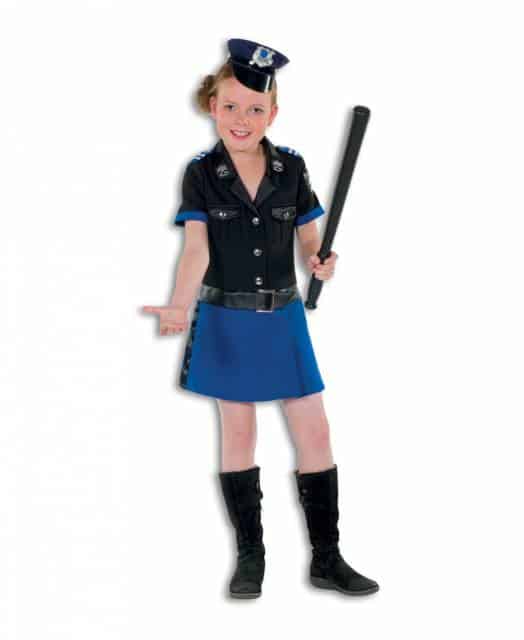 Fantasia bem fofinha de policial para meninas