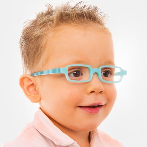 óculos azul de silicone