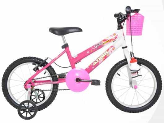 É bacana saber se a bicicleta ficará compatível com o tamanho da menina