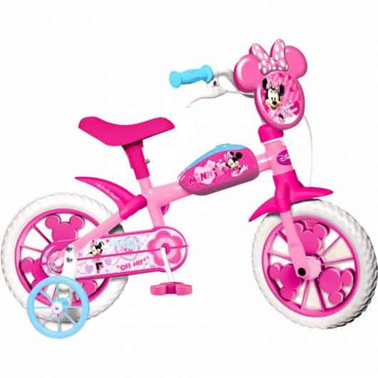 Bike inspirada na Minnie, que certamente agrada as meninas