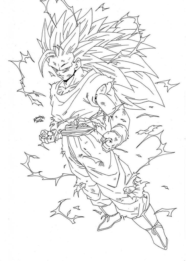 Desenhos Do Dragon Ball Z Para Colorir E Imprimir Gr Tis