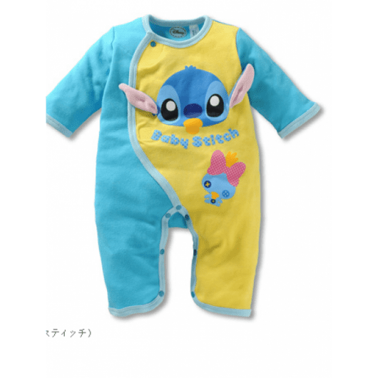 Macacãozinho pijama com estampa divertida do Stitch