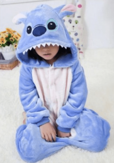 Pijama Stitch azul infantil - Geek Magazine