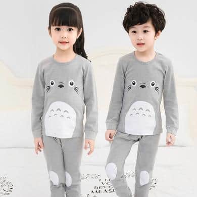 pijama de inverno para menina e menino