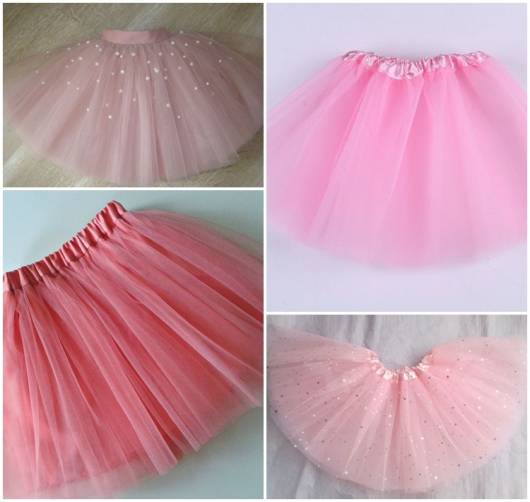 modelos de saia rosa