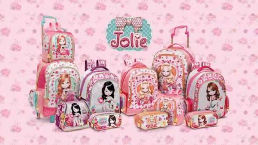 Coleção de mochilas Jolie.