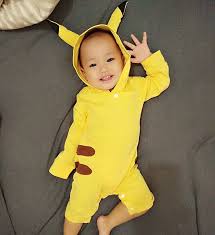 Pijama Pikachu Infantil pequena linda