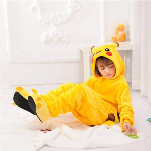 Pijama Pikachu Infantil confortável
