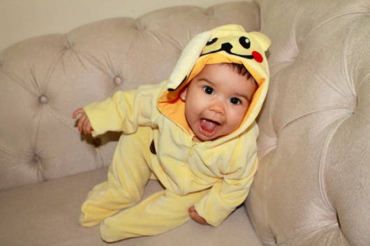 Pijama Pikachu Infantil para bebês