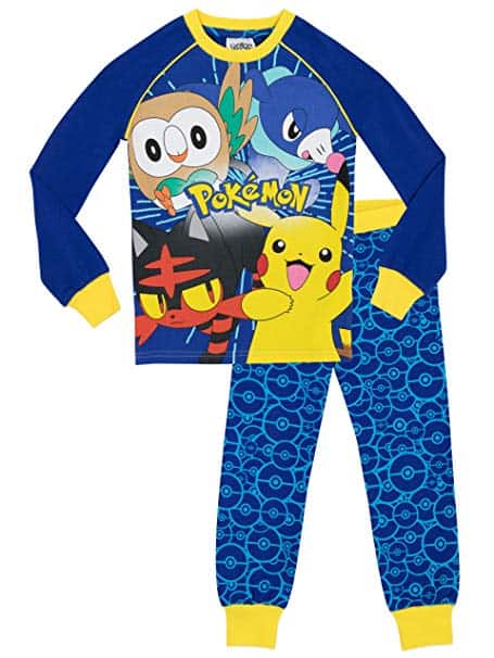 Sugestão de pijama lindo para meninas do Pokemon