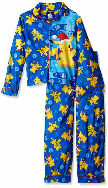 Pijama bem divertido para fãs de Pokemon