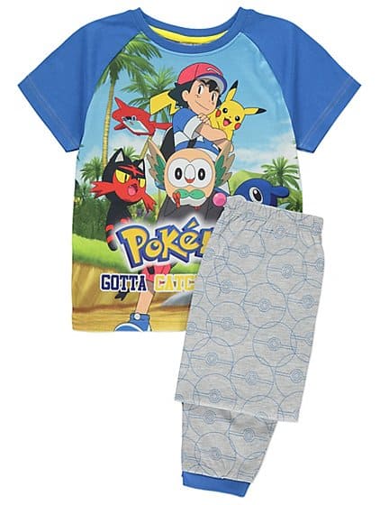 Dê um pijama de Pokemon de presente