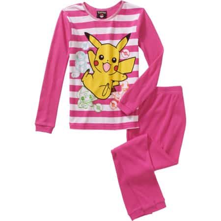 Modelo de pijama pokemon rosa