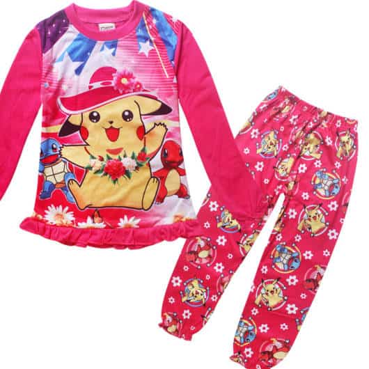 Veja a versão pink do Pijama feminino do Pikachu