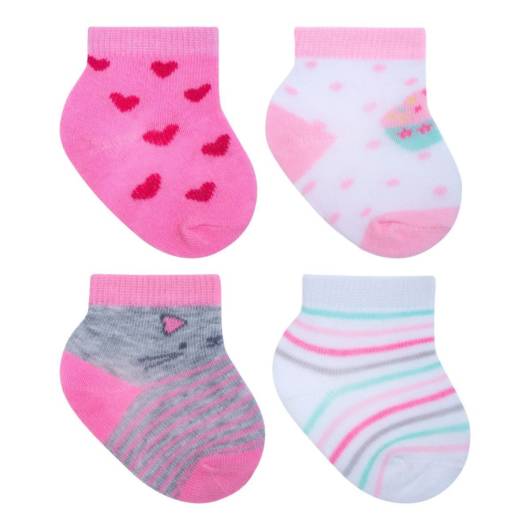 As meias estampadas já podem ser usadas pelos recém-nascidos