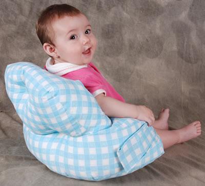 Almofada para bebê sentar
