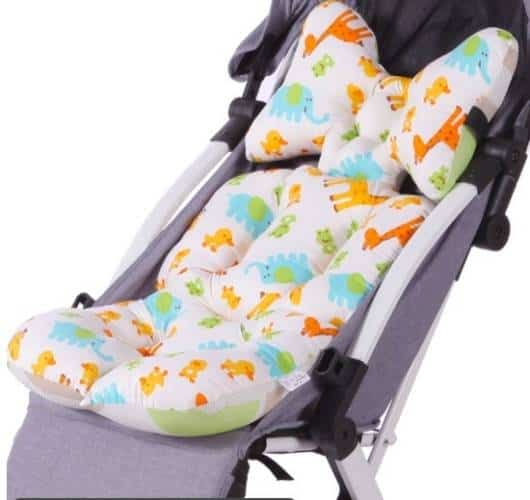Almofada para carrinho de bebê