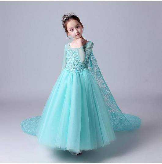 Vestido da frozen: vestido da Elsa rodado