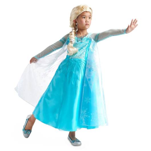 Vestido da frozen: vestido da Elsa