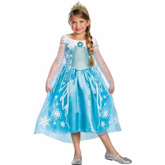 Vestido da frozen: vestido da Elsa curto