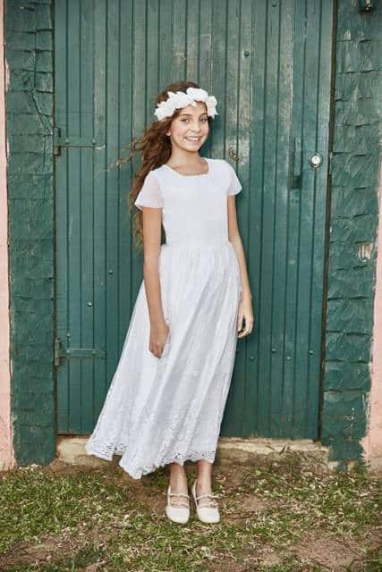 vestido branco simples e barato