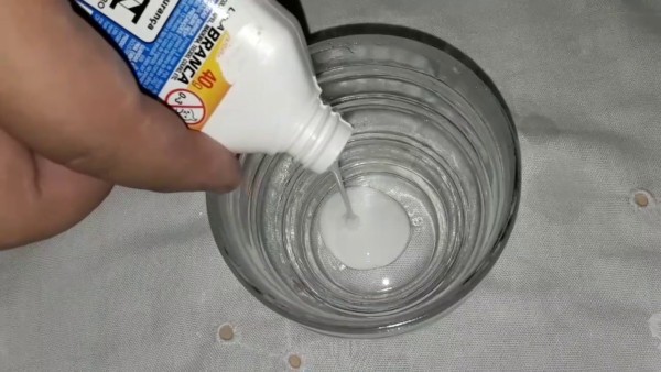 como fazer slime com cola