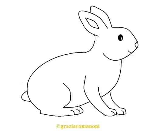 desenho simples de coelho para se inspirar