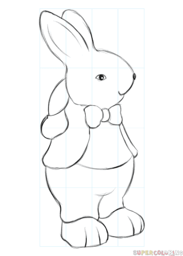 desenho de coelho para fazer