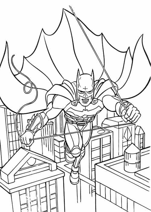 Batman para pintar