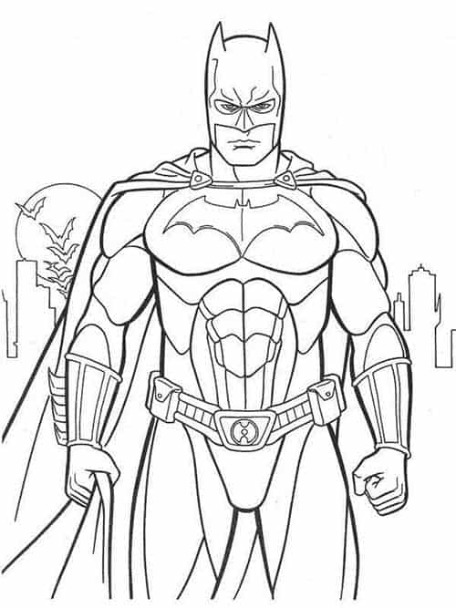 desenho do Batman