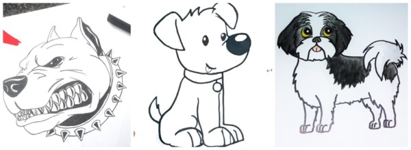 Como desenhar cachorro 2