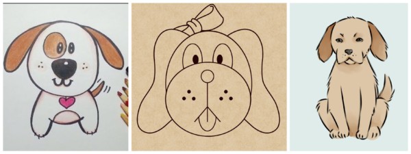 Como desenhar cachorro 4