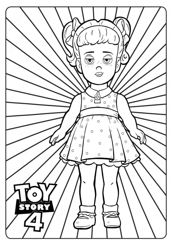 desenho Gabby Toy Story para pintar
