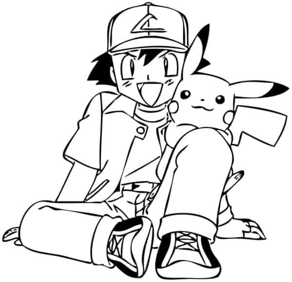 desenho para imprimir Pokemon