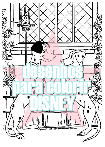 Capa do post Desenhos para Colorir Disney
