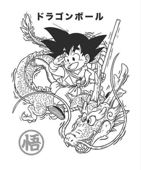 Goku com dragao