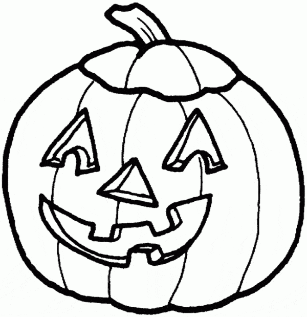 26 desenho de abobora Halloween para colorir Pinterest