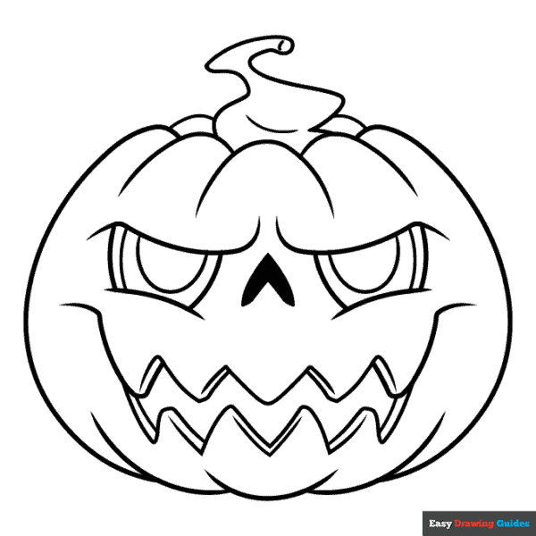 39 atividade de halloween para imprimir Easy Drawing Guides