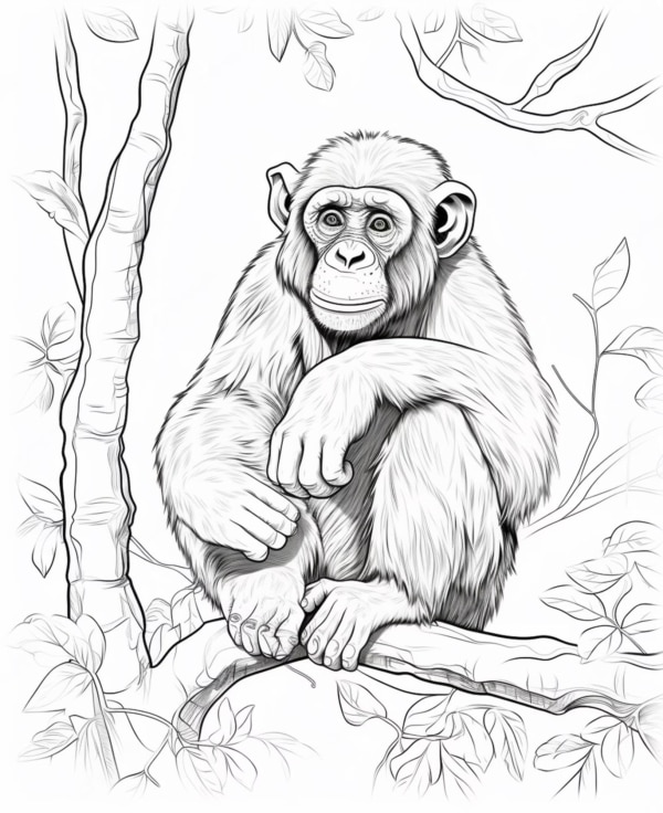 43 desenho gratis macaco Freepik